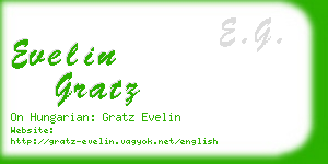 evelin gratz business card